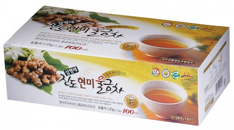 진도 현미 울금차